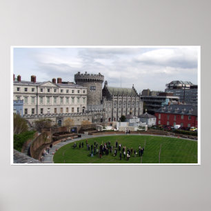 Affiche Château de Dublin : Dublin City Irlande