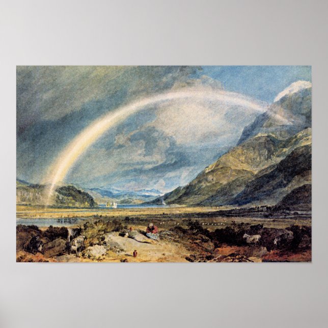 Affiche Château de Kilchern par J.M.W. Turner (Devant)