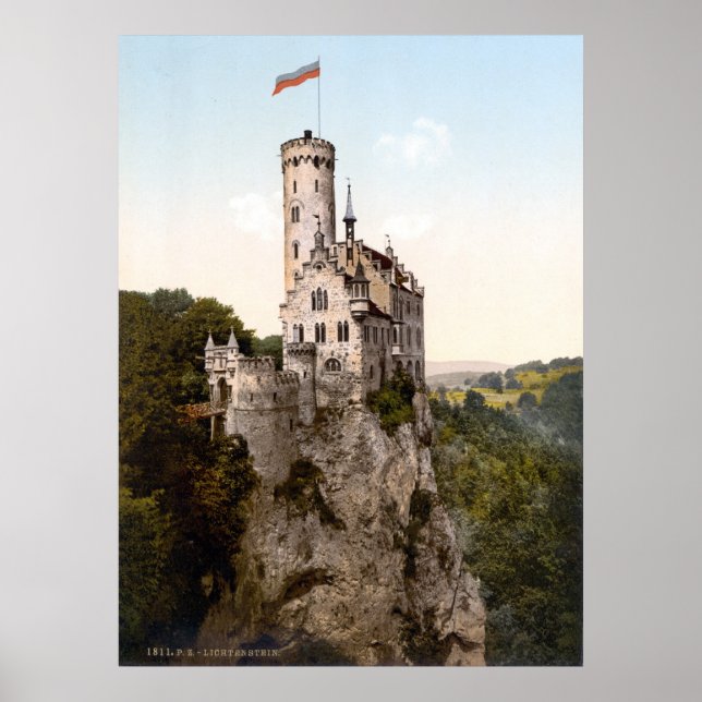 Affiche Château de Lichtenstein (Devant)