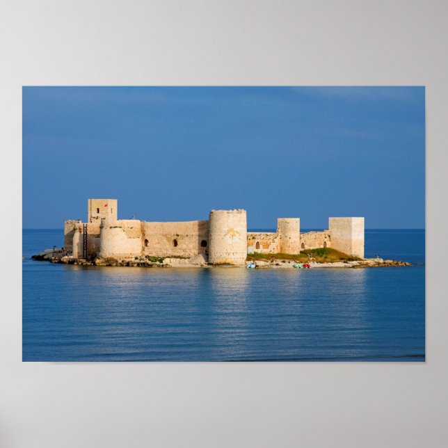 Affiche Château de Maiden, Turquie (Devant)