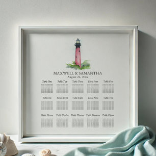 Affiche Château de mariage de plage