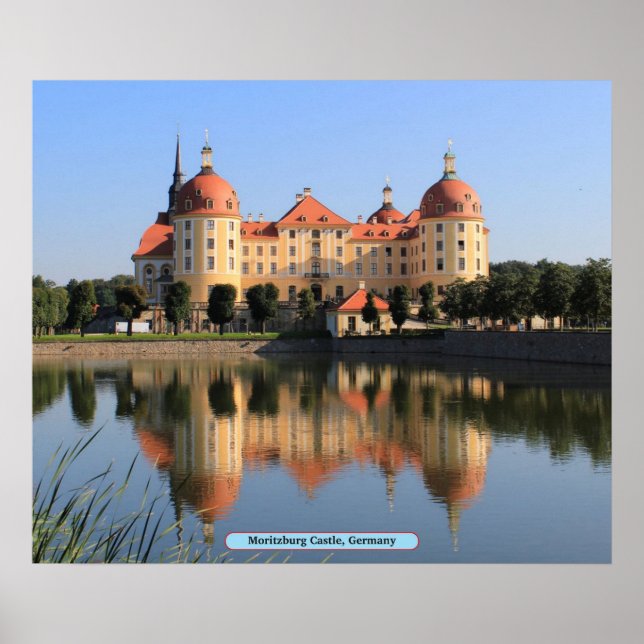 Affiche Château de Moritzburg, Allemagne (Devant)