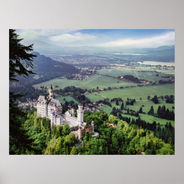 Affiche Château de Neuschwanstein (Devant)