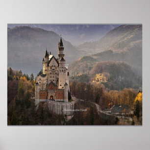 Affiche Château de Neuschwanstein, Allemagne