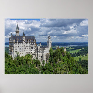 Affiche Château de Neuschwanstein Allemagne
