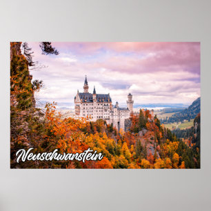 Affiche Château de Neuschwanstein, Allemagne
