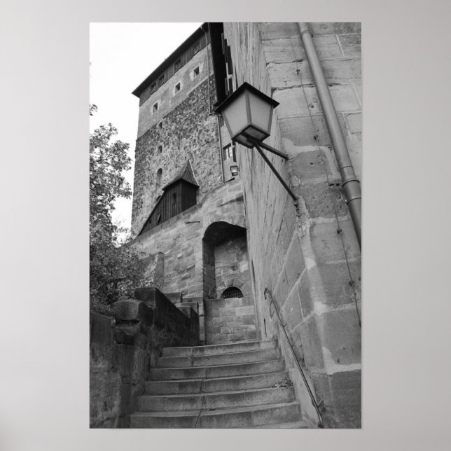 Affiche château de nurnburg (Devant)