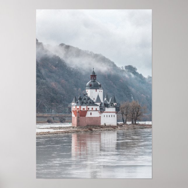 Affiche Château de Pfalzgrafenstein - Allemagne (Devant)