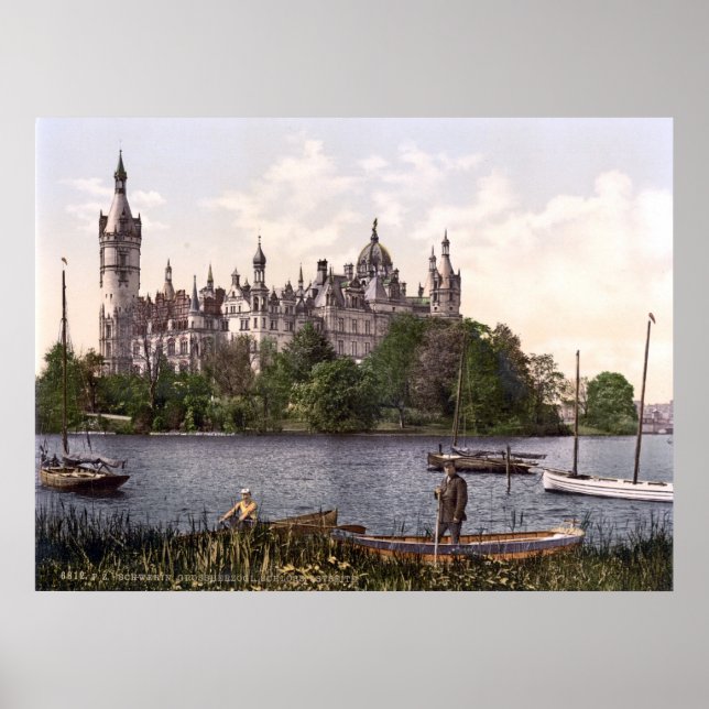 Affiche Château de Schwerin (Devant)