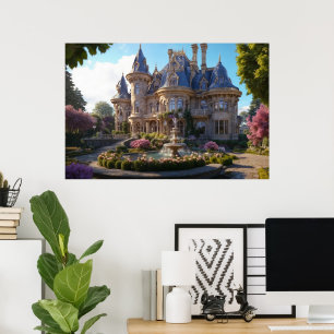 Affiche Château de Splendor victorien