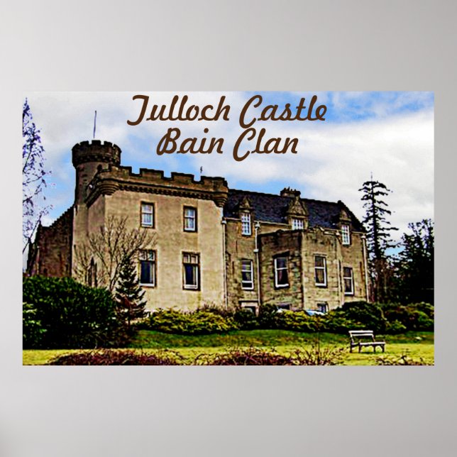 Affiche Château de Tulloch - Bain Clan (Devant)
