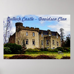 Affiche Château de Tulloch - Davidson Clan