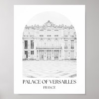 Château de Versailles France Arc Photo Imprimer