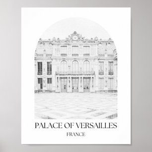 Affiche Château de Versailles France Arc Photo Imprimer