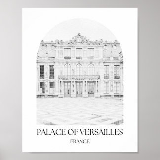 Affiche Château de Versailles France Arc Photo Imprimer