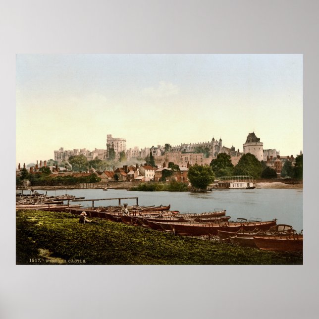 Affiche Château de Windsor Angleterre (Devant)