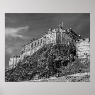 Affiche Château d'Édimbourg, Écosse