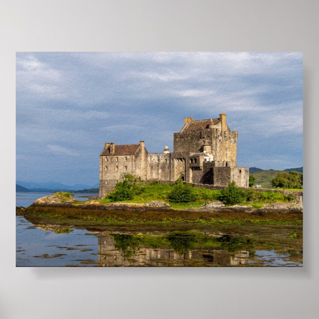 Affiche château d'Eilean Donan (Devant)