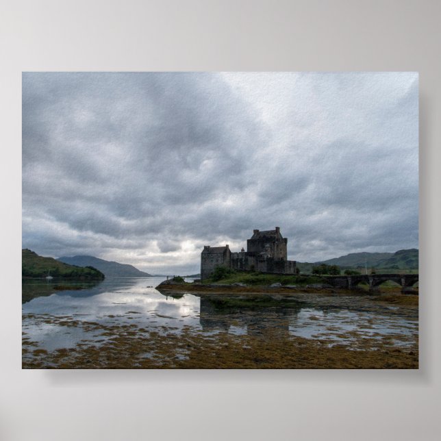 Affiche château d'Eilean Donan (Devant)