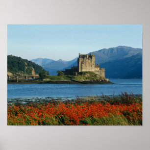 Affiche Château d'Eilean Donan, Highlands, Écosse 3