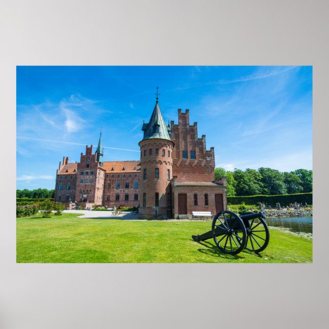 Affiche Château Egeskov Scénique (Devant)