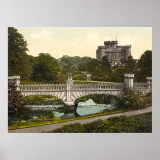 Affiche Château Eglinton, Irvine, Ayrshire, Écosse