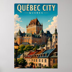 Affiche 🏰 Château Frontenac de Québec