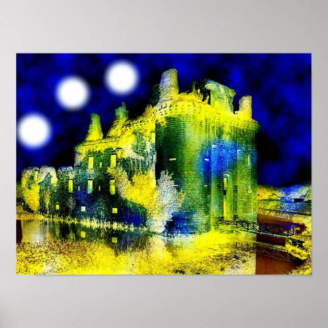 Affiche Château hanté (Devant)