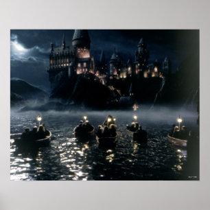 Affiche Château Harry Potter   Arrivée à Hogwarts