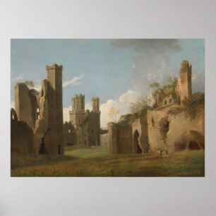 Affiche Château Joseph Farington Caernarvon