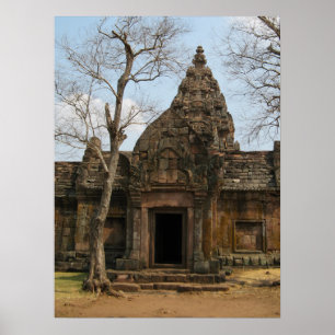 Affiche Château khmer ... Buriram, Isaan, Thaïlande