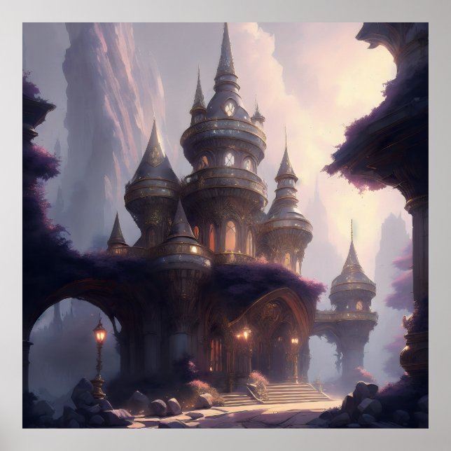 Affiche Château magique (Devant)