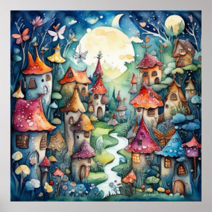 Affiche Château magique Fairyland