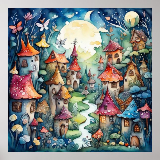 Affiche Château magique Fairyland (Devant)