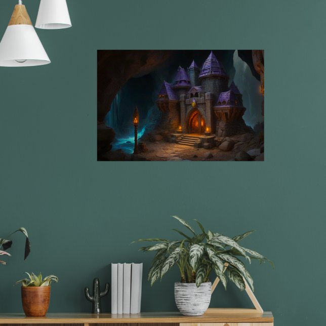 Affiche Château nain de la forge des forgerons (Salon 1)