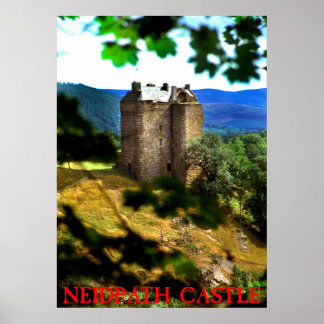 Affiche château neidpath