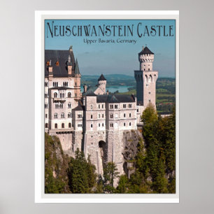 Affiche Château Neuschwanstein