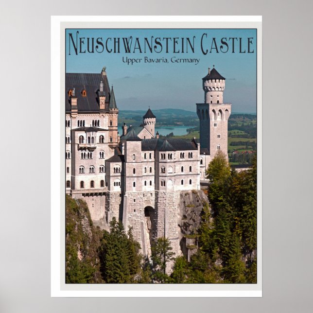 Affiche Château Neuschwanstein (Devant)