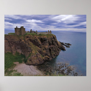 Affiche Château sur la falaise