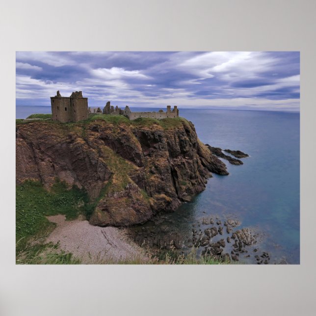 Affiche Château sur la falaise (Devant)