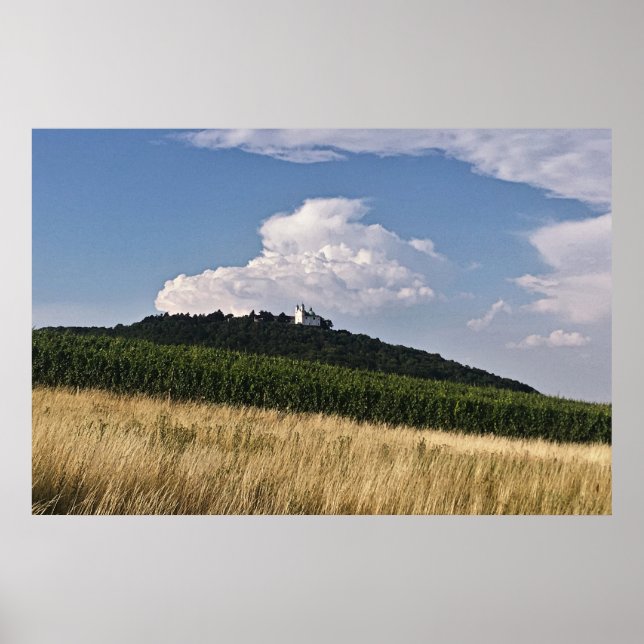 Affiche Château sur une colline (Devant)