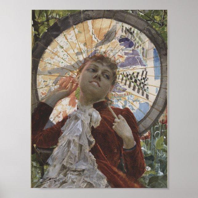 Affiche Châteaux dans l'air par Anders Zorn (Devant)