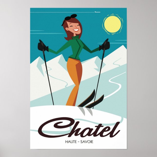 Affiche Chatel (Devant)