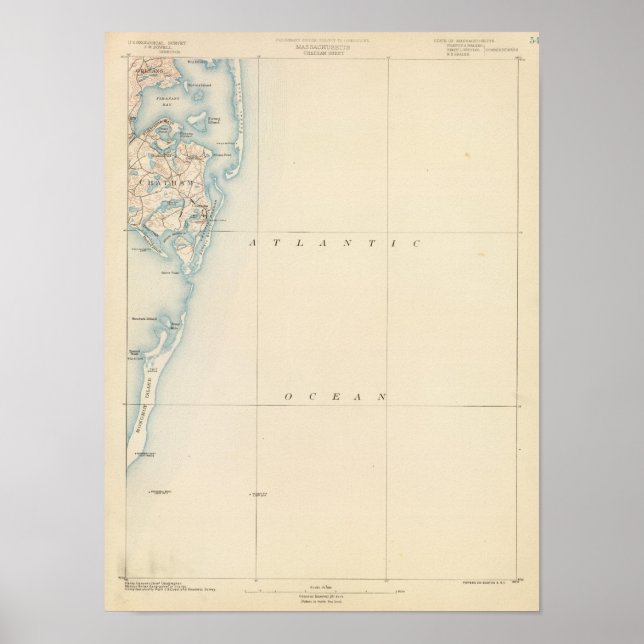 Affiche Chatham, Massachusetts (Devant)