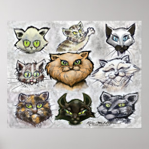 Affiche Chats