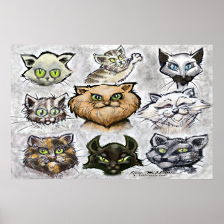 Affiche Chats