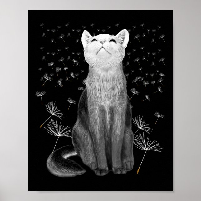 Affiche Chats 365 Chats 365 Pissenlit Chat Graphique  (Devant)