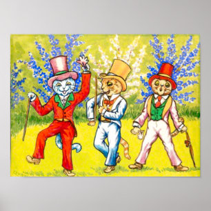 Affiche Chats dansants