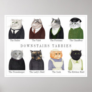 AFFICHE CHATS DU REZ-DE-CHAUSSÉE