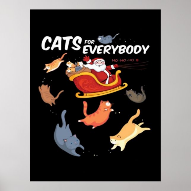 Affiche Chats pour tout le monde  (Devant)